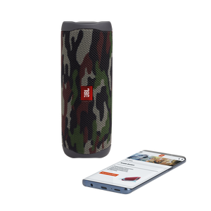 JBL Flip 5 - Squad - Portable Waterproof Speaker - Detailshot 2